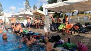 נגמר האוויר בשחייה